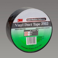 3M Vinyl Duct Tape 3903 Black 50.8mm x 45.7m (70007506879)