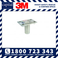 3M DBI Sala Capital Safety Flush Floor Mounted Sleeve - Stainless Steel (8512827)