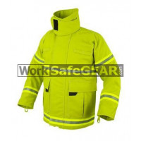 Elliotts E Series Firefighting Coat NOMEX 3D LIME Thermal Lined Fire Resistant Protection Workwear