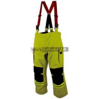 Elliotts E Series Firefighting Trousers NOMEX 3D LIME REINFORCED Thermal Lined Fire Resistant Protection Workwear