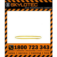 Skylotec attachment sling Loop 35 kN - Top stitched YELLOW hose strap 25mm wide (L-0010-GE-1) 1m length
