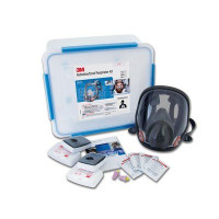 3M Medical & Industry Large Full Face Respirator Kits Asbestos/Dust/ Medical - P3 (6835L)