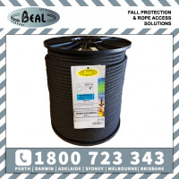 1m Beal Black Intervention TACTICAL 11mm Rope