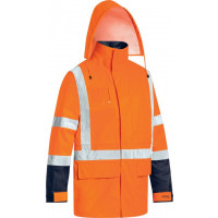 Bisley TTMC-W 5 in 1 Wet Weather Jacket Orange