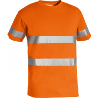 Bisley 3M Taped Hi Vis Cotton T-Shirt Orange (BK1017T-BVEO) 6XL