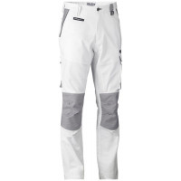 Bisley Painters Contrast Cargo Pant White