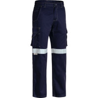 Bisley 3M Taped Cool Vented Lightweight Cargo Pant Navy