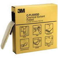 3M (Box of 3) Chemical Sorbent Folded (C-FL550DD)
