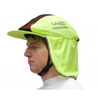 Uveto HI VIS YELLOW EXPLORA Cap Helmet Cover Sun Protection