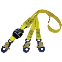 3M DBI SALA Force2 Shock Absorbing Lanyards Webbing Double Tail 2.0m overall length