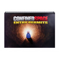 Confined Space Entry Permits Logbook - A4 Size (LB101)