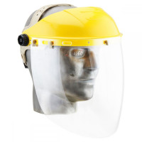 On Site Safety Brow Guard with 2mm Clear Antifog Face Shield (0SS3A)