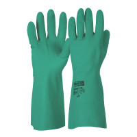 ProChoice L/8 Chemical Resistant Glove Green Nitrile. Length 33cm (RNF15)