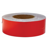 50mm x 45.7mtr - Class 2 Reflective Tape - Red (RT3R)