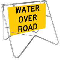 900x600mm - Class 1 - Swing Stand and Sign - Water Over Road (STD526)