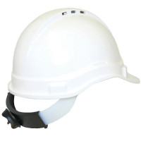 3M TA570 Safety Helmet ABS (Type 1) Vented & ratchet harness - White
