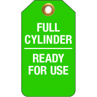 75x160mm - Tear Proof Tags - Pkt of 25 - Full Cylinder Ready For Use (TDT250TP)