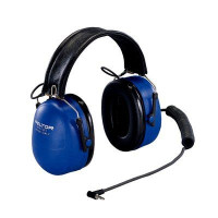 3M Blue Folding Headband Format Headset 230 ohm, 3.5mm Mono Class 5 SLC80 31dB (XH001659099)