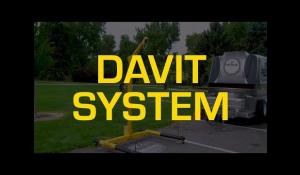 Pelsue Davit System with Expandable Base