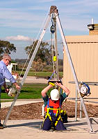 working at heights training at Heightech Safety Systems