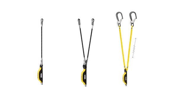 ABSORBICA line: fall arrest lanyards